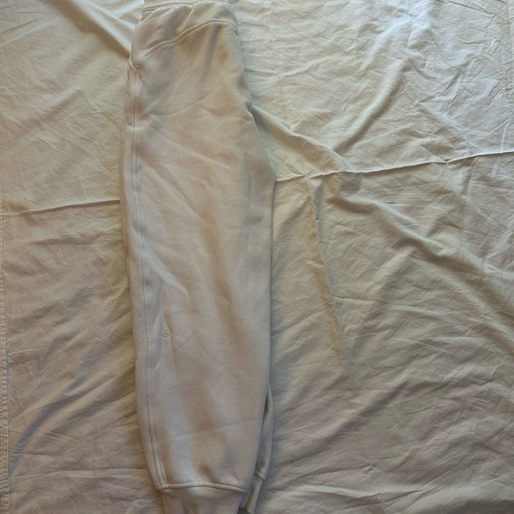Lululemon Athletica White Sweatpants - Picture 2 of 3